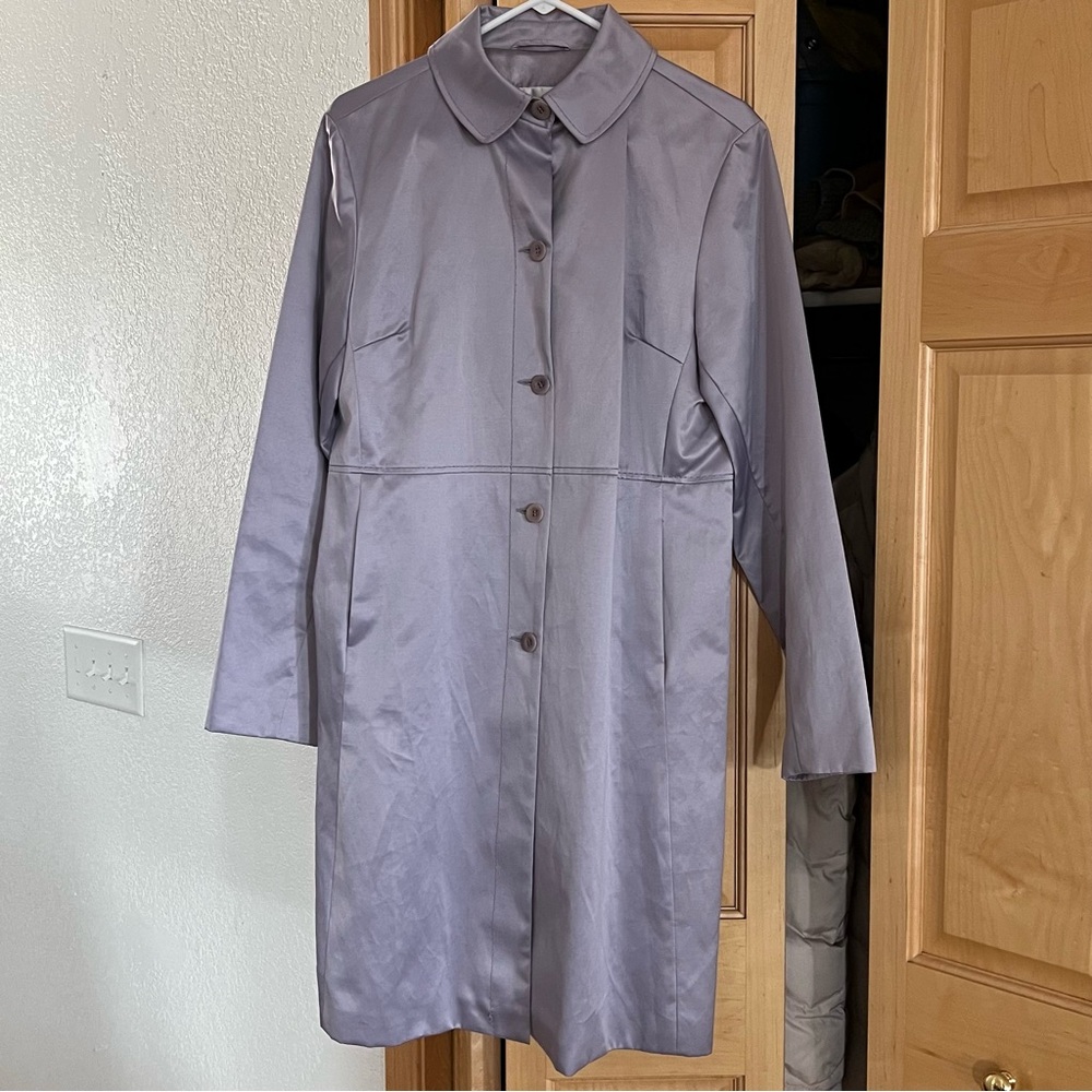 Nine West Gray Trench Coat